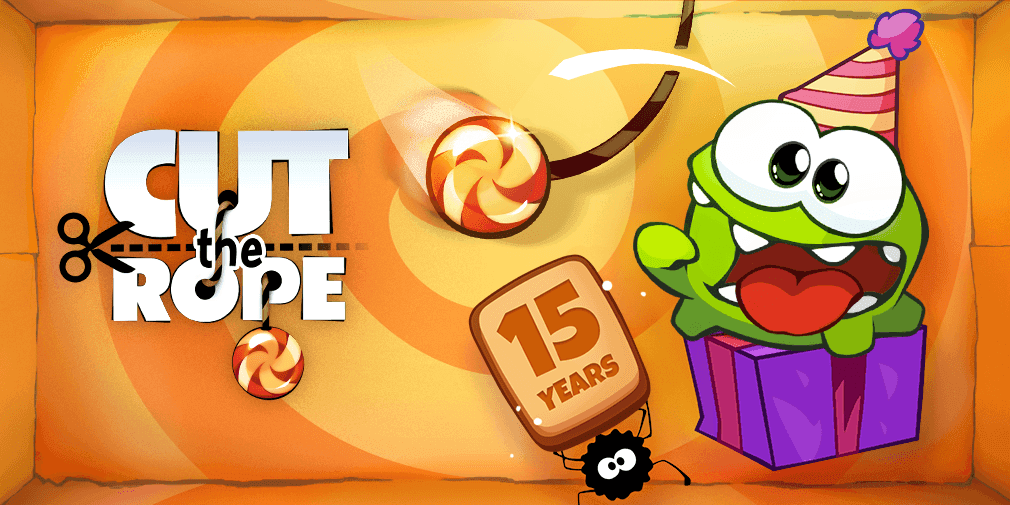 Cut the Rope Celebrates 15 Years of Mobile Gaming Magic with a Special Limited-Time In-Game Anniversary Event