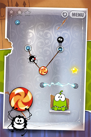 Cut the Rope Game from Mattel 