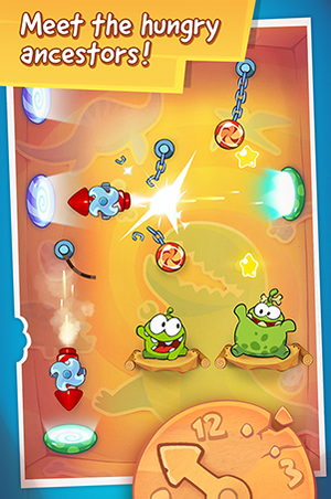 Tutanomnom! I died! Cut The Rope Time Travel Om Nom in Ancient