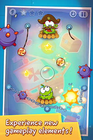 CUT THE ROPE: TIME TRAVEL jogo online gratuito em