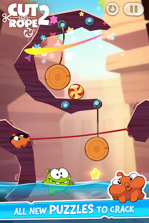 CUT THE ROPE 2 free online game on