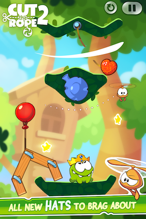 CUT THE ROPE 2 jogo online gratuito em