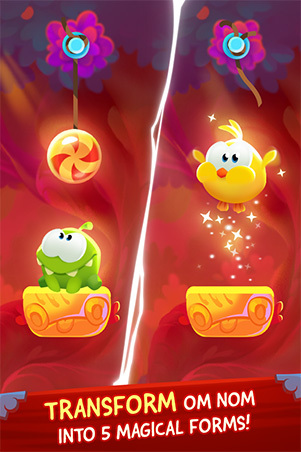 Entree Kibbles: Cut The Rope Original [Perfect 3-star Completion] for Om  Nom (iPhone)